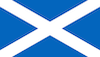 La bandera de Escocia