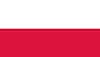 La bandera de Polonia