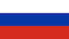La bandera de Rusia