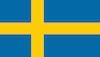 La bandera de Suecia