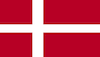 La bandera de Dinamarca