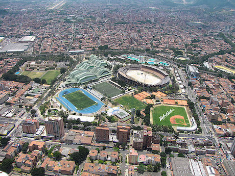 El Estadio Atanasio Girardot en Medellín para la Copa América 2021