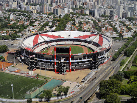 El estadio monumental antonio vespucio liberti de la Copa América 2021 en Buenos Aires