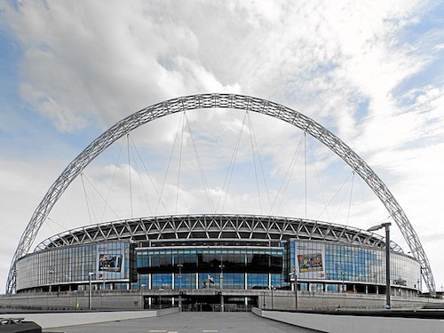 El Estadio Wembley en Londres es la sede la final de la Eurocopa 2021