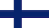 La bandera de Finlandia