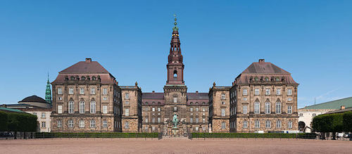 Palacio de Christiansborg en Copenhague