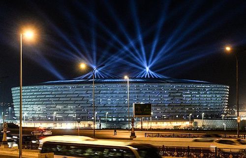 Sede de la EURO 2020: Estadio Nacional de Bakú en Azerbaiyán