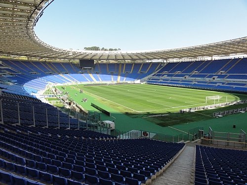 El Estadio Olímpico de Roma es la sede de la Eurocopa 2021