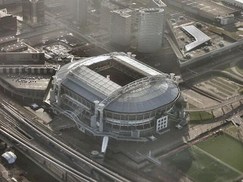 La Johan-Cruyff-Arena en Amsterdam es la sede de la Eurocopa 2021