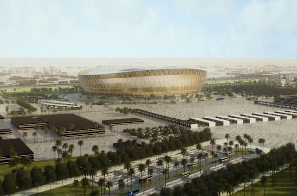 El Estadio Lusail es la sede de la Copa Mundial en Qatar 2022