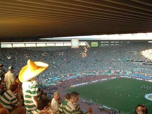 Final de la Copa de UEFA 2002/03 en el Estadio Olímpico de Sevilla