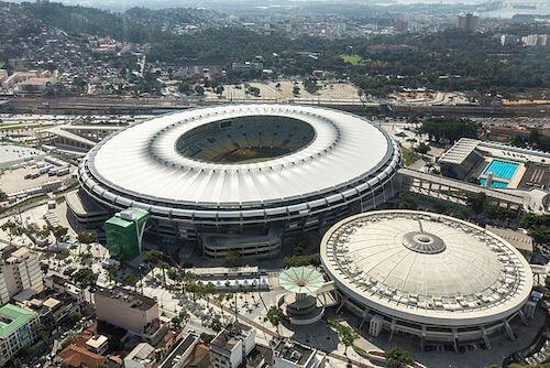 Estadio Maracaná en Río de Janeiro Sede de la Copa América 2021