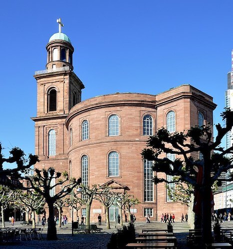 Paulskirche en Frankfurt sede de la Eurocopa 2024