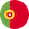 Bandera redonda de Portugal