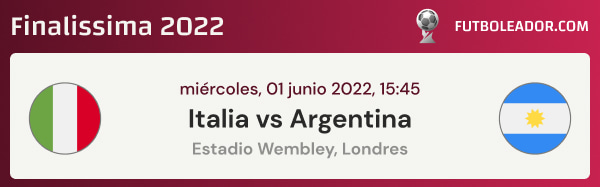 Pronóstico y cuotas para Italia - Argentina el 1 de junio 2022 en la Finalissima 2022