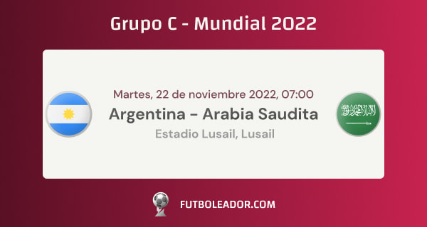 Pronósticos y cuotas para la Copa Mundial - Argentina vs. Arabia Saudí - 22.11.2022