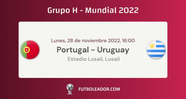 Previa y Pronóstico Portugal - Uruguay - 27-11-2022