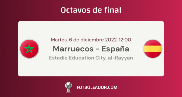 Octavos de final del Mundial - Marruecos España pronóstico y consejo de apuesta