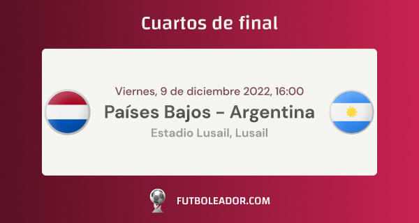 Previa Países Bajos - Argentina - cuartos de final de la Copa Mundial