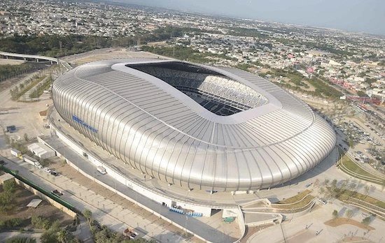 Estadio BBVA Bancomer en Monterrey - Sede de la Copa Mundial 2026