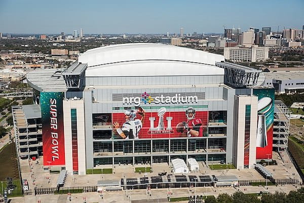 NRG Stadium como sede de la Super Bowl 2017
