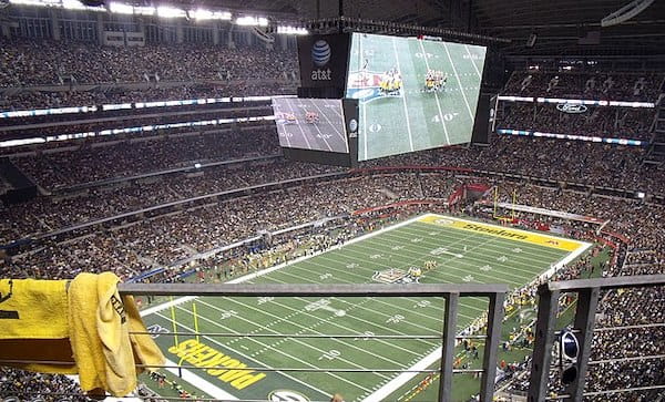 Super Bowl 2011 en el Estadio AT&T en Dallas