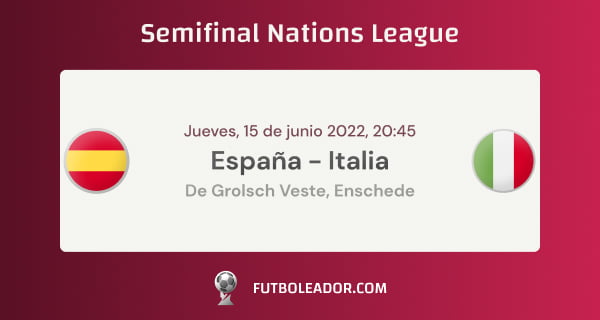 Pronóstico y consejo de apuestas para el partido España - Italia en el semifinal de la Nations League 2023